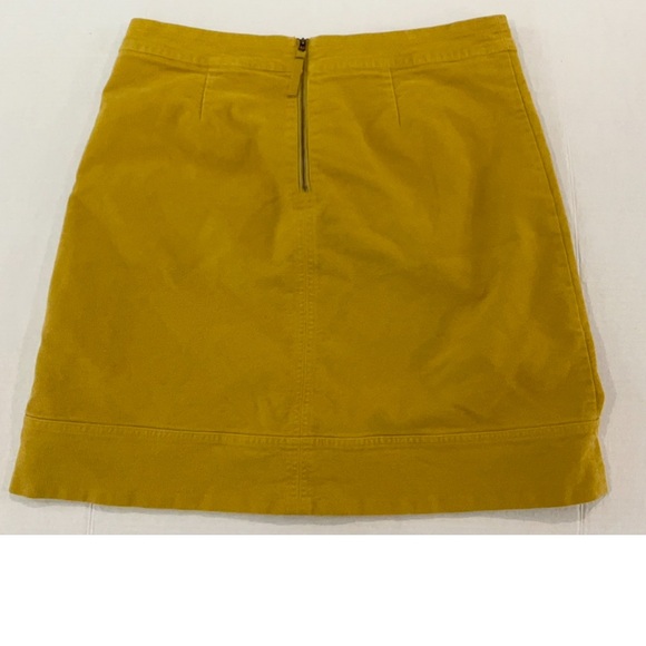 Boden Imogen Yellow High Waisted Mini Skirt Size 12L - Picture 8 of 8
